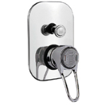 FIORE CLASS MISCELATORE DOCCIA INCASSO CON DEVIATORE 2 VIE CROMO