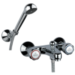 FIORE ASTRO GRUPPO VASCA CON DUPLEX CROMO