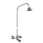 FIORE CLASSIC LINE GRUPPO VASCA CON DOCCIA A COLONNA E SOFFIONE CROMO