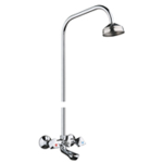 FIORE CLASSIC LINE GRUPPO VASCA CON DOCCIA A COLONNA E SOFFIONE CROMO