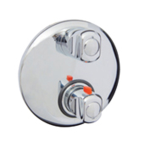 FIORE TERMOTY MISCELATORE TERMOSTATICO DOCCIA INCASSO CON DEVIATORE 2 VIE CROMO