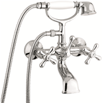 EMMEVI DECÒ CLASSIC Grifo baño-ducha con accesorios Cromo