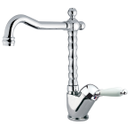 FIORE IMPERIALE MISCELATORE LAVABO CANNA ANTICA CROMO