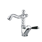 FIORE IMPERIALE BLACK MISCELATORE BIDET CANNA ANTICA CROMO