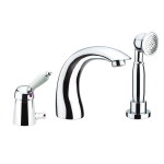 FIORE IMPERIALE MISCELATORE BORDO VASCA 3 FORI CROMO