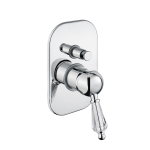 FIORE IMPERIALE SKY MISCELATORE DOCCIA INCASSO CON DEVIATORE 2 VIE CROMO