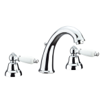 FIORE COLONIALE SKY BATTERIA LAVABO 3 FORI CROMO