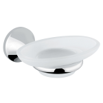 FIORE PORTA SAPONE IN VETRO