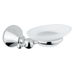 FIORE PORTA SAPONE IN VETRO