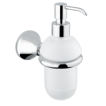 FIORE PORTA SAPONE LIQUIDO IN VETRO