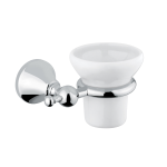 FIORE PORTA BICCHIERE IN CERAMICA