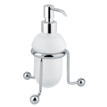 FIORE PORTA SAPONE LIQUIDO IN VETRO