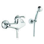 FIORE JAFAR SKY MISCELATORE DOCCIA ESTERNO CON DUPLEX E DOCCIA RETRO CROMO 