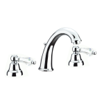 FIORE GIOIELLI BATTERIA LAVABO 3 FORI CROMO