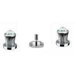 FIORE VENERE SKY BATTERIA BIDET 3 FORI CROMO