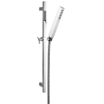 FIORE SALISCENDI CM. 70 CON DOCCIA QUADRA 1 GETTO CROMO