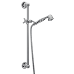 FIORE SALISCENDI CM. 64 CON DOCCIA RETRO' 1 GETTO CROMO