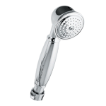 FIORE DOCCIA RETRO' CROMO