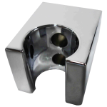 FIORE SUPPORTO PER DOCCIA QUADRA CROMO