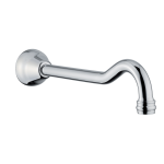 FIORE BOCCA A MURO ANTICA 295 mm CROMO