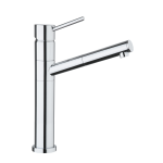 FIORE XENON MISCELATORE LAVELLO CON PROLUNGA CM. 15 E DOCCEGTTA ESTRAIBILE CROMO