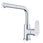 FIORE KYMA MISCELATORE LAVELLO CANNA L CON DOCCETTA ESTRAIBILE CROMO