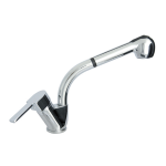 FIORE KALOS MISCELATORE LAVELLO CON DOCCETTA ESTRAIBILE CROMO