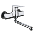 FIORE XO MISCELATORE LAVELLO A MURO CROMO