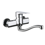 FIORE XO MISCELATORE LAVELLO A MURO CROMO