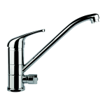 FIORE MAX MISCELATORE LAVELLO CON INGRESO ACQUA DEPURATA CROMO