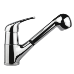 FIORE KING MISCELATORE LAVELLO CON DOCCETTA ESTRAIBILE BASSA PRESSIONE CROMO