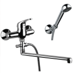 FIORE KING MISCELATORE LAVELLO A MURO CON DEVIATORE E DUPLEX CROMO