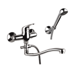 FIORE KING MISCELATORE LAVELLO A MURO CON DEVIATORE E DUPLEX CROMO