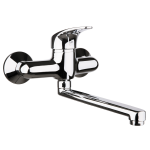 FIORE MAX MISCELATORE LAVELLO A MURO CROMO