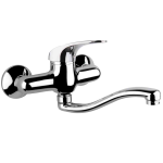 FIORE MAX MISCELATORE LAVELLO A MURO CROMO