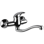 FIORE NEXUS MISCELATORE LAVELLO A MURO CROMO