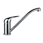 FIORE ALTURA MISCELATORE LAVELLO ATTACCO 1/2 CROMO