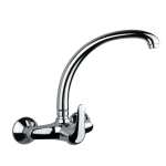 FIORE ALTURA MISCELATORE LAVELLO A MURO CROMO