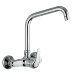 FIORE ALTURA MISCELATORE LAVELLO A MURO CROMO