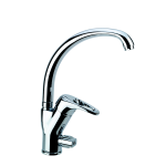 FIORE PLANET MISCELATORE LAVELLO CON ATTACCO LAVASTOVIGLIE CROMO