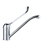 FIORE CLIN MISCELATORE LAVELLO CON LEVA CLINICA CROMO