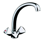 FIORE CLASSIC LINE MONOFORO LAVELLO CROMO