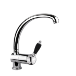 FIORE IMPERIALE BLACK MISCELATORE LAVELLO CROMO