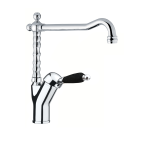 FIORE IMPERIALE BLACK MISCELATORE LAVELLO CROMO