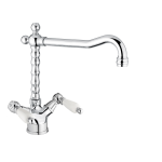 FIORE COLONIALE MONOFORO LAVELLO CROMO