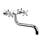 FIORE MARGOT SKY GRUPPO LAVELLO A MURO CROMO