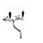 FIORE COLONIALE BLACK GRUPPO LAVELLO A MURO CROMO