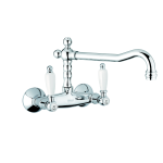 FIORE COLONIALE GRUPPO LAVELLO A MURO CANNA PROLUNGATA CROMO