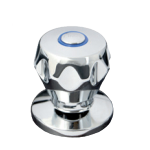 FIORE MANIGLIA GESSA CROMO