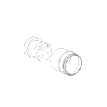 FIORE KIT PROLUNGA PER DOCCIA INCASSO CON DEVIATORE CERAMICO 2-3 USCITE